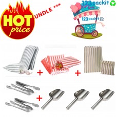 ⭐⭐ Party BUNDLE 1500 bags + 3 scoops + 4 tongs + free shipping ⭐⭐