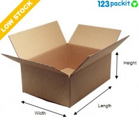 Standard posting cardboard box ♻