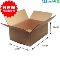 ♻ Standard ecommerce posting cardboard box 