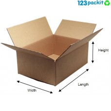 ♻ Standard ecommerce posting cardboard box 