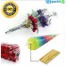 ★ Clear Candy Cone with golden twist ties 