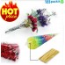 ★ Clear Candy Cone with golden twist ties 