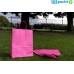 ♻ Shock Pink Twisted Handles Carriers 