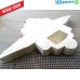 ★ White Double Cupcake box with window and tag ★