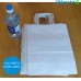 ♻ White eco-friendly carrier bags twisted handles size S , M & L ♻