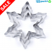 ⭐ Cookie Cutter set Snow Flake shape set of 3 ⭐  