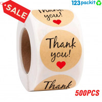 ★ Gift Paper Stickers large 500 pcs different styles ★ 