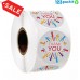 ★ Gift Paper Stickers large 500 pcs different styles ★ 